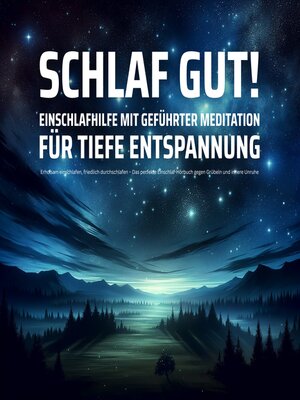 cover image of EINSCHLAFHILFE mit geführter Meditation für tiefe Entspannung